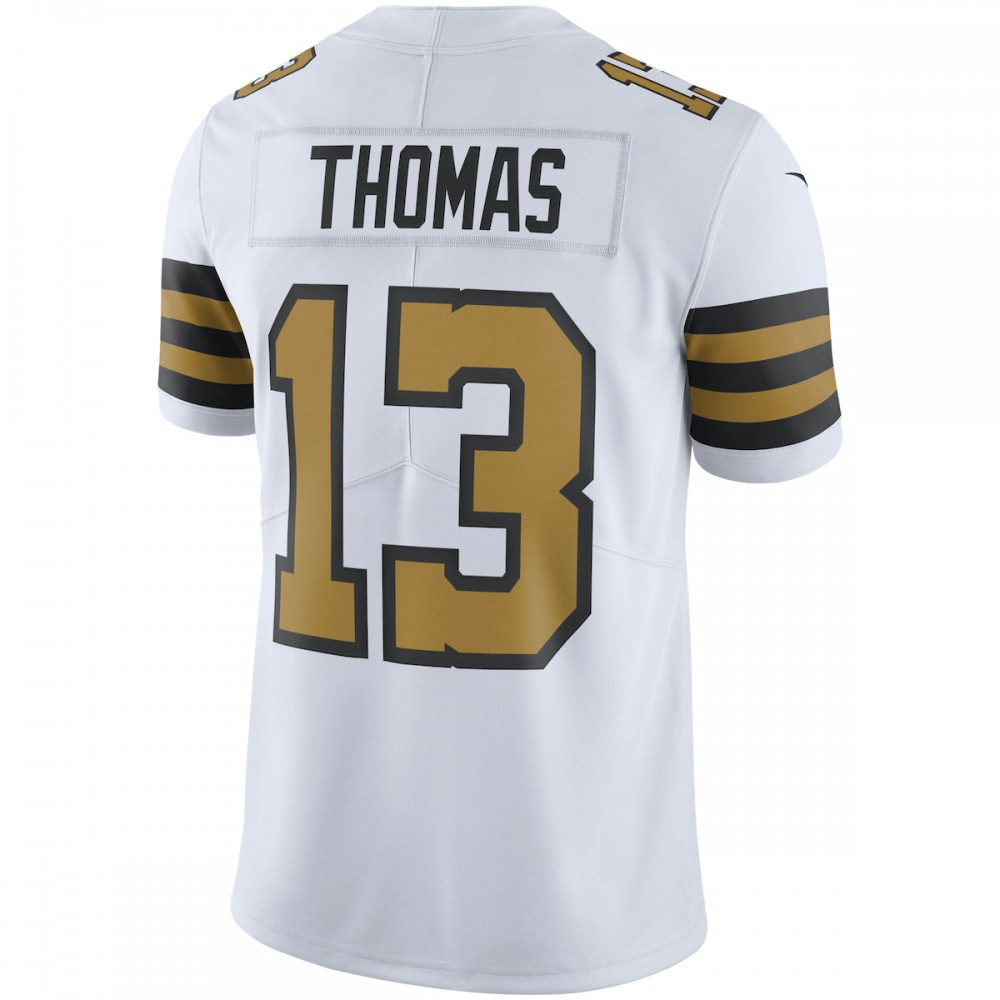 Michael Thomas New Orleans Saints Nike Vapor Untouchable Color Rush Limited Player Jersey - White-GridironStore